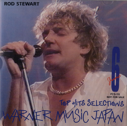 Rod Stewart Have I Told You Lately Japanese Promo CD album